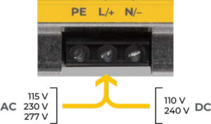 Wide input voltage range